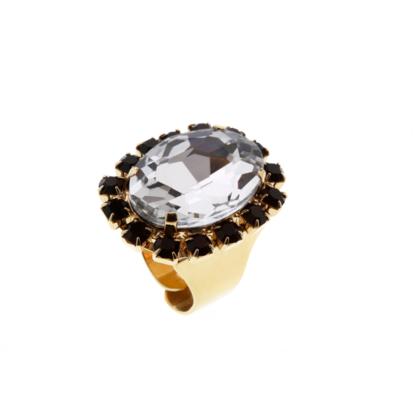 RVZ LUXURY - COLORED CRYSTALS RING